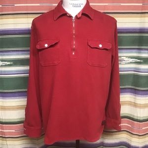 GUC POLO mountain pullover work shirt XL